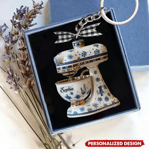Personalized Baking Mixer Acrylic Keychain