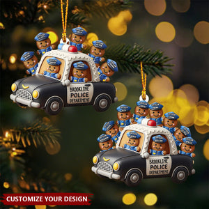 Our Department - Personalized Police Officer Ornament