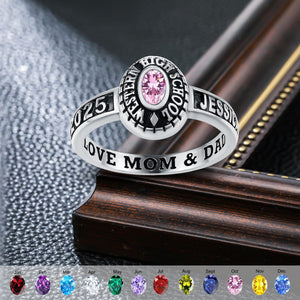 SAURON Customized High School College University Class Ring Graduation Gifts