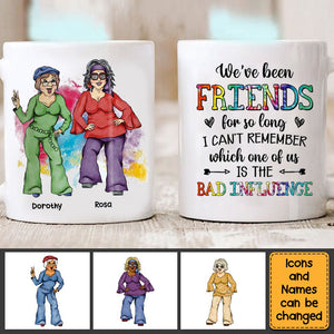 Gift For Friend Bad Influence Mug