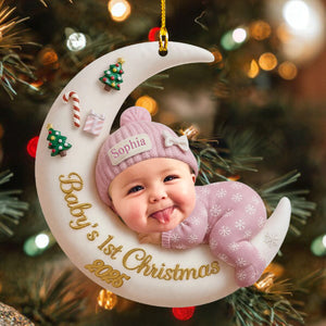 Sleeping Baby Ornament For Baby’s First Christmas