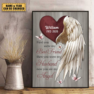 First You Were - Personalized Vertical Poster-Memory gift