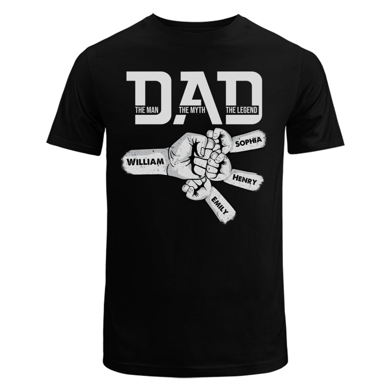 DAD The Man The Myth The Legend Fist Bump Personalized Shirt