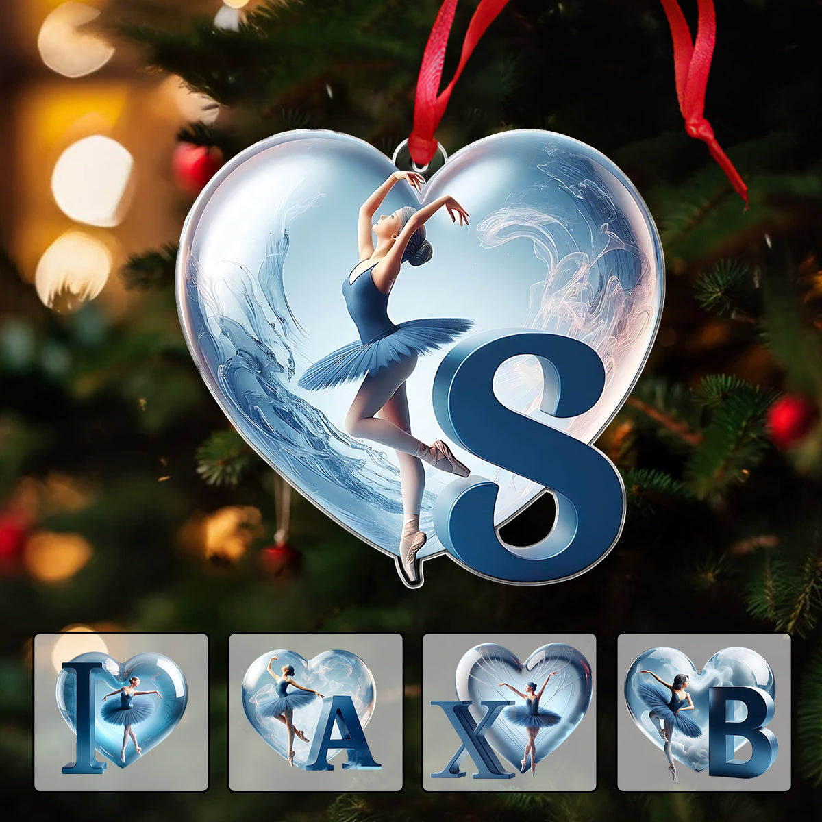 Perfect Gift For Ballet Lovers - My Life - Personalized Ballet Ornament