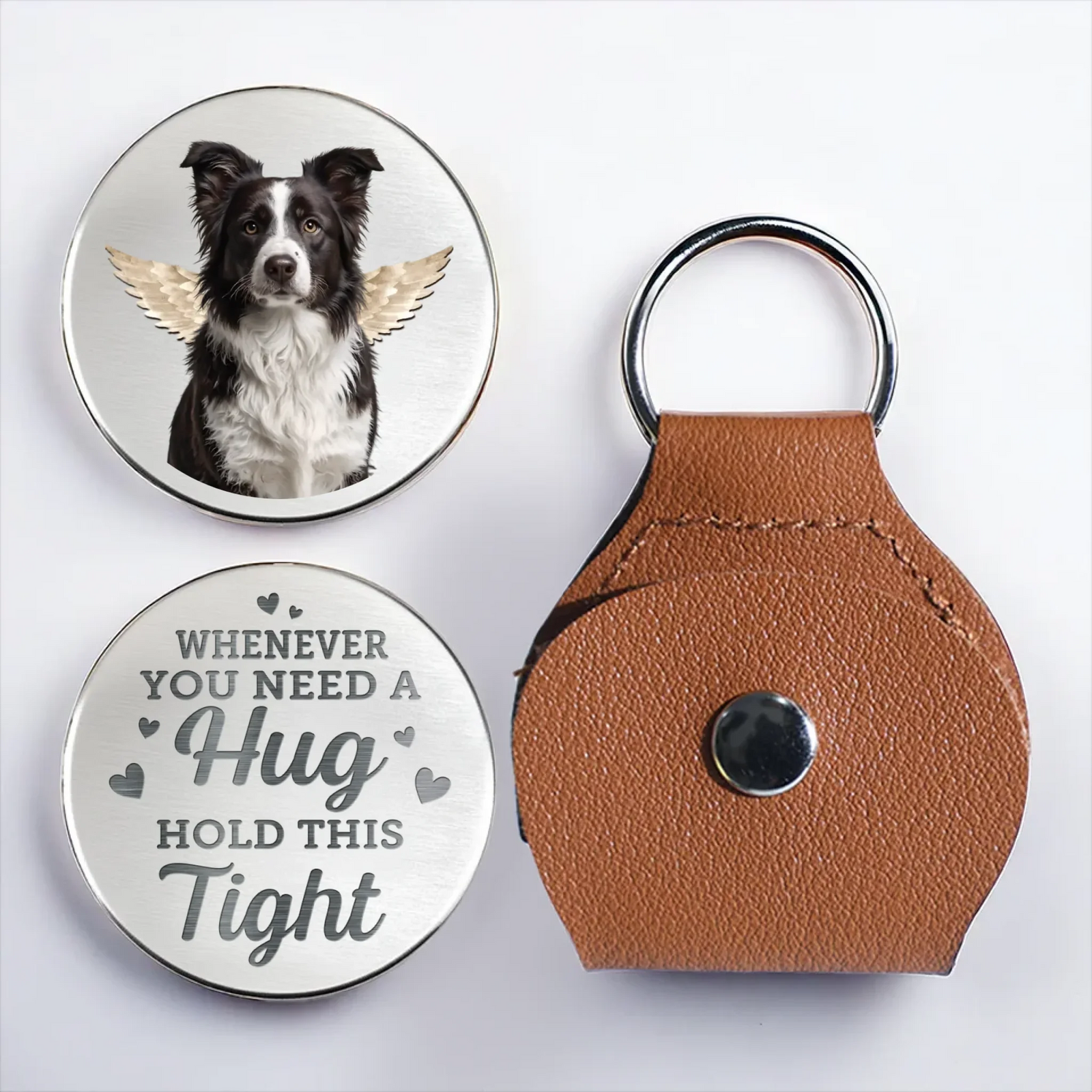 Custom Photo Until We Meet Again, My Friend - Memorial Personalized Custom Pocket Hug