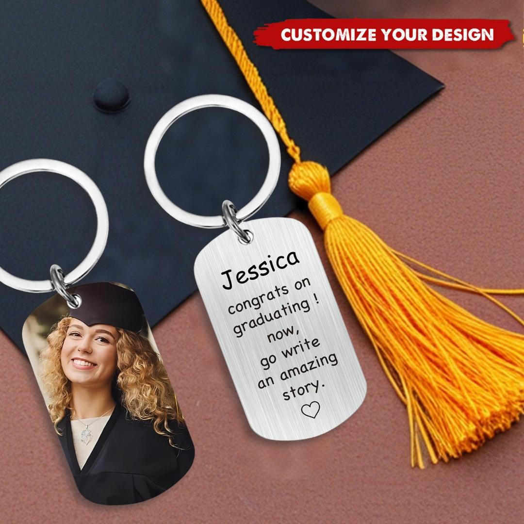 Customised Graduation Themed Keychains - Celebrate Graduation Keychain