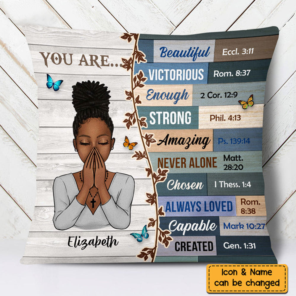 God Says You Are Inspiration Pillowcase