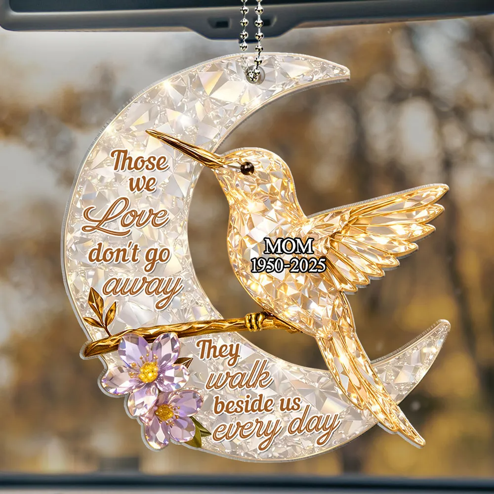 They Never Go Away Golden Ver - Personalized Custom 3D Effect Car Ornament