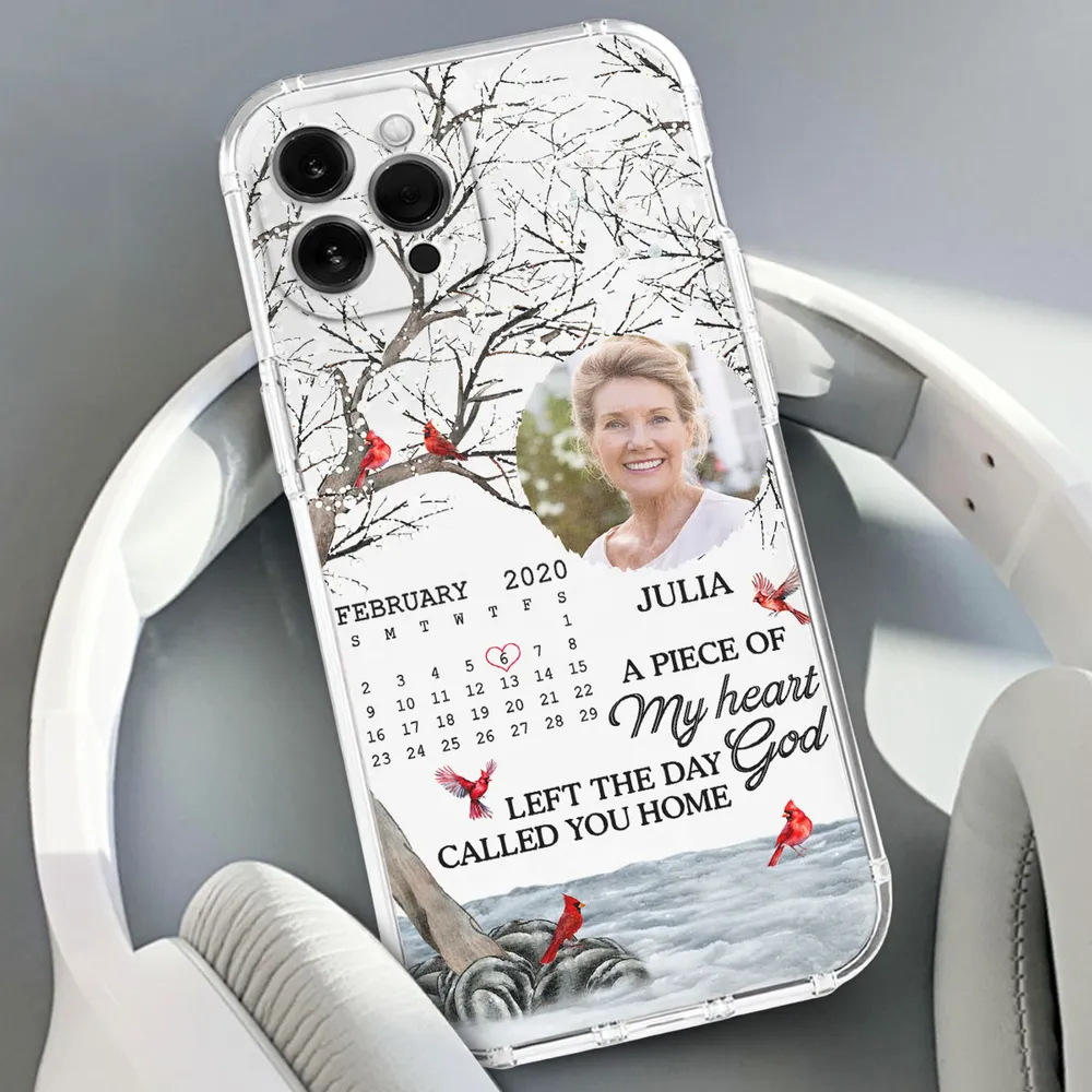 My Heart Changed Forever - Personalized Custom Memorial Phone Case