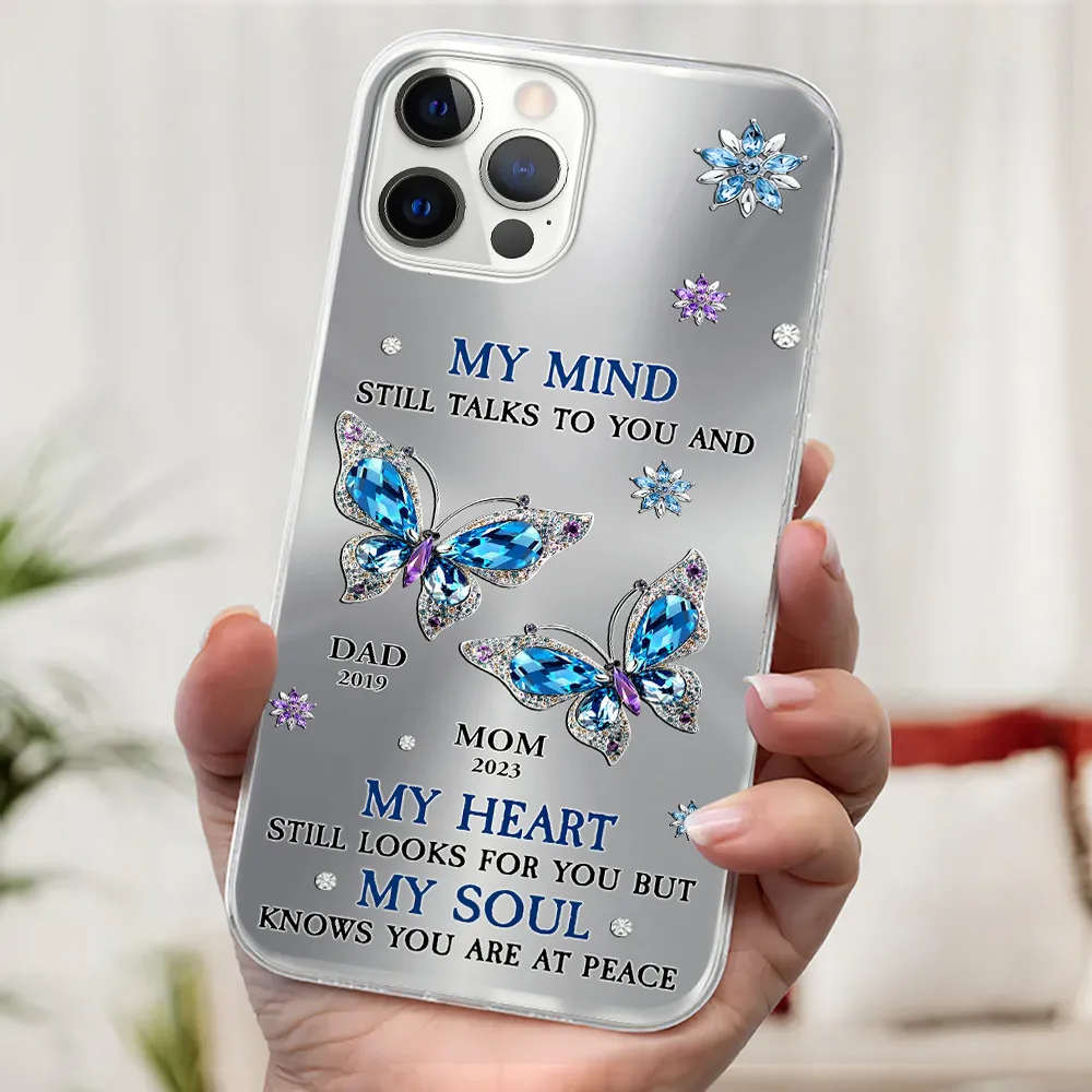 Those We Love Beside Us Every Day - Memorial Personalized Custom Clear Phone Case