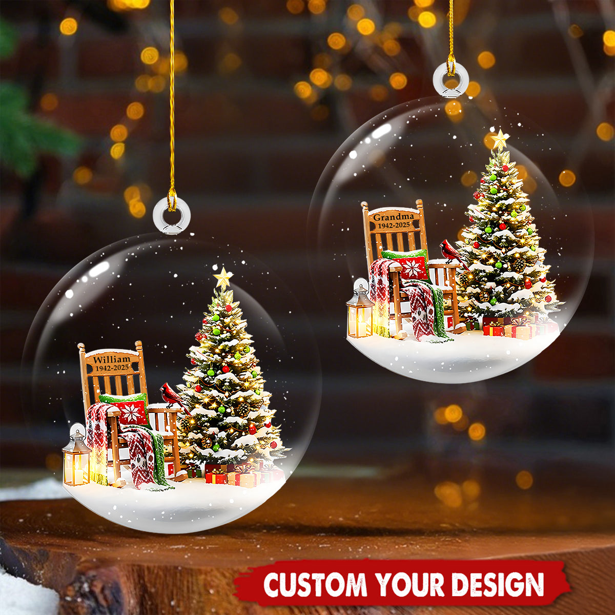 Memorial Ornament - Personalized Gifts For Loved Ones