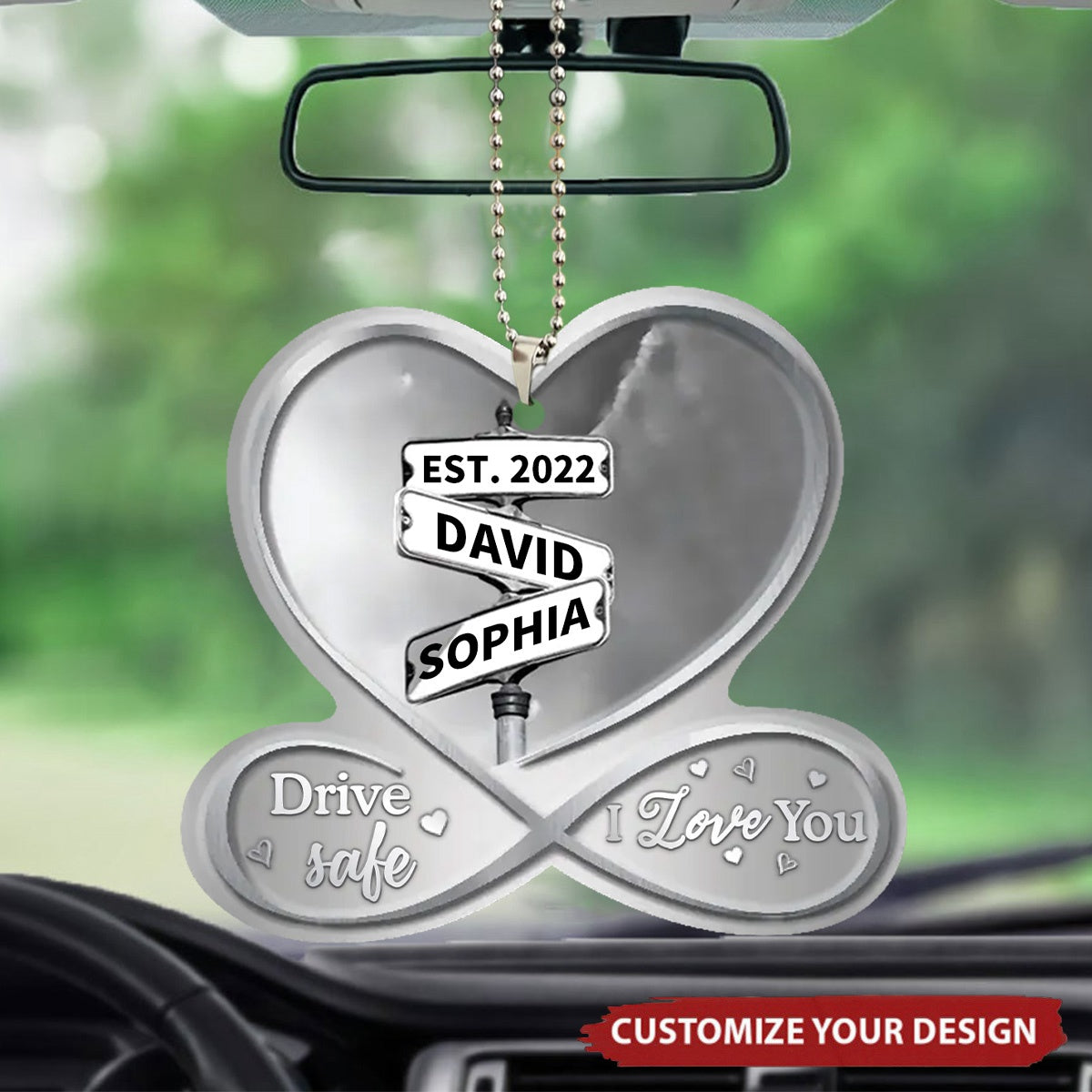 All Of Me All Love Of You-Custom Personalized Couple Acrylic Ornament