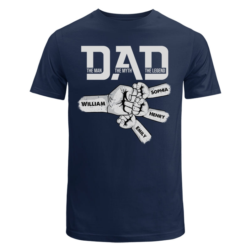 DAD The Man The Myth The Legend Fist Bump Personalized Shirt