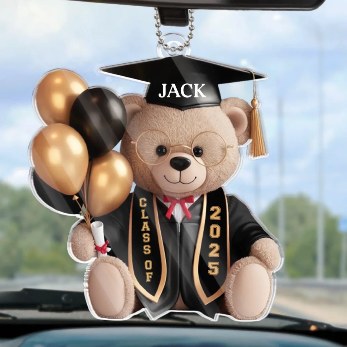 Time To Soar - Family Personalized Custom Car Ornament - Graduation Gift For Family Members