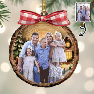 Celebrate Your Family With A Customized Wood Ornament, Gift For Family and Parents