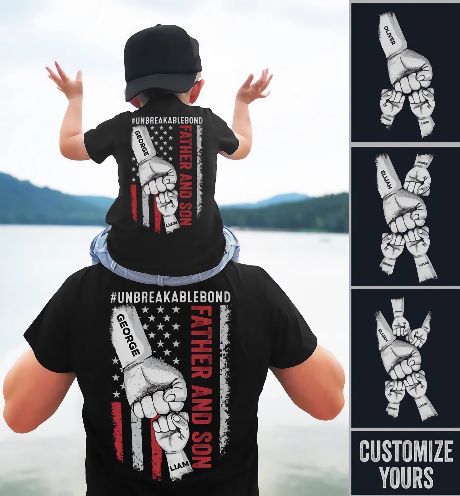 Best Dad Ever - Personalized Shirt - Father's Day, Birthday Gift For Dad, Papa, Daddy, Grandpa