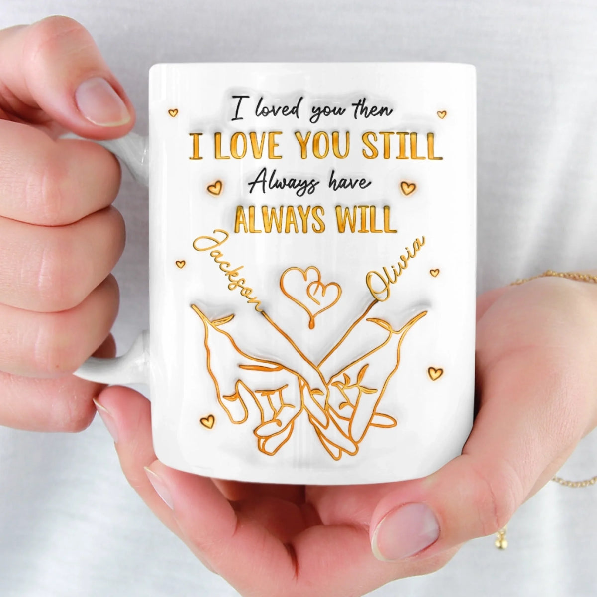 Together Feels Like Home Custom 3D Inflated Effect Printed Mug