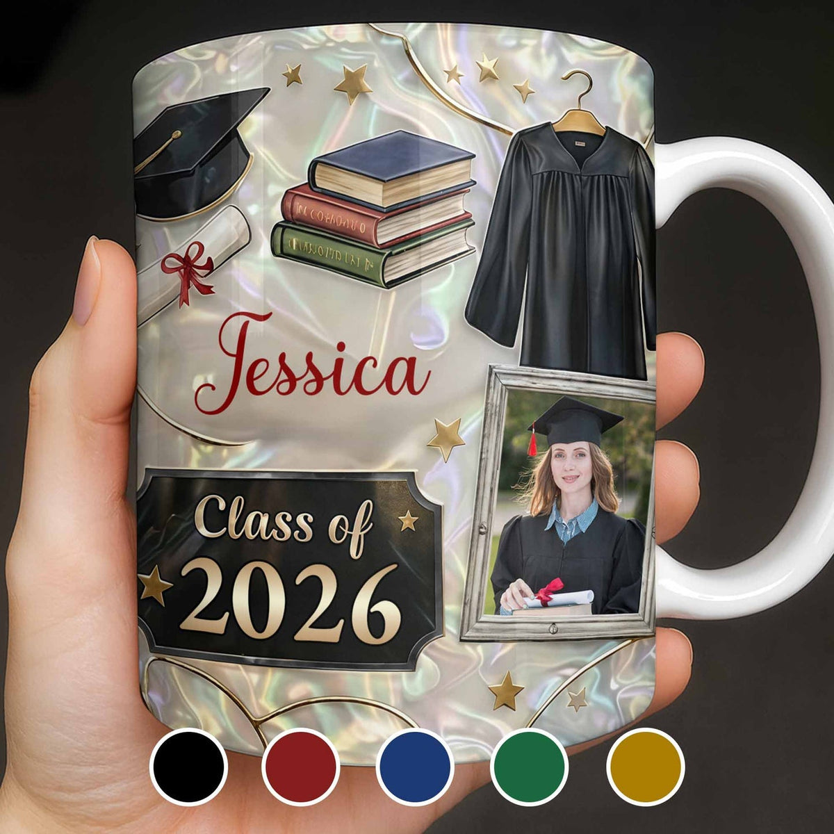 Class Of 2026, Personalized Custom Coffee Mug, Gift For Graduation