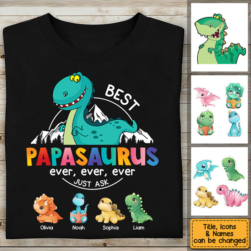 Gift For Papasaurus T-Shirt